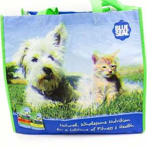 Promotional Reusable Cloth Shopping Tote Bags With Logo <b>Laminated</b> pp Waterproof Custom Non Woven Reusable Shopping Bag - Product Image 2