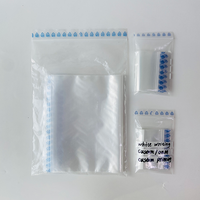 Sacs Ziplock en plastique transparent sur mesure, étanches à l'humidité, refermables, pour emballage alimentaire, vente en gros