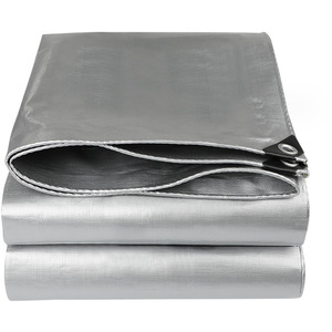 Bu Pengpeng <b>Waterproof</b> Tarpaulin 2.0-6.0mm Double Silver Outdoor Cover Yard Protection - Product Image 5
