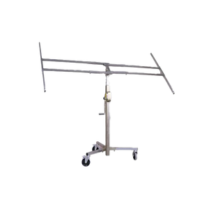 Élévateur de panneau télescopique 110x76 Cm-153h avec support et roues Bouteilles et accessoires d'huile essentielle - Product Image 4