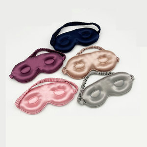 Wholesale Custom 100% Pure Mulberry Silk Contour <strong>Sleep</strong> <strong>Mask</strong> 16/19/22 Momme 3D <strong>Eye</strong> <strong>Mask</strong> with Pure Silk Filler <strong>for</strong> Winter &amp; Summer - Product Image 5