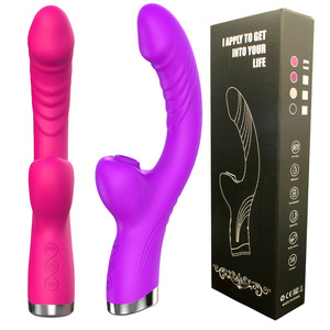 Vibrateur suceur EsNi 226 mm en silicone ABS rechargeable avec commande par bouton, jouet pour adultes pour femmes - Product Image 4