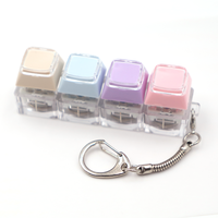 Jouets anti-stress Clicker Fidget en ABS/PC avec logo personnalisé, faible MOQ, pour cadeaux promotionnels (vente en gros)