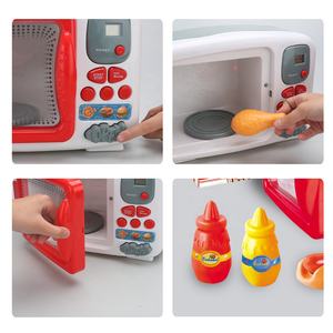 <span class=keywords><strong>Giocattolo</strong></span> <span class=keywords><strong>Forno</strong></span> a Microonde, Set Gioco Cucina per Bambini, <span class=keywords><strong>Forno</strong></span> Elettronico <span class=keywords><strong>Giocattolo</strong></span> con Cibo Finto e Accessori da Cucina - Product Image 3