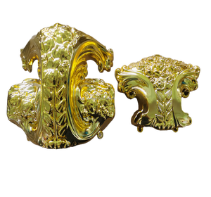 Recién llegado, ataúd de la Virgen Marí<span class=keywords><strong>a</strong></span> de estilo americano, accesorios de decoración funeraria exquisitos, esquina de ataúd funerario de venta directa - Product Image 2