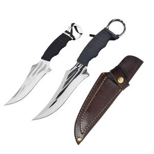 <span class=keywords><strong>Couteau</strong></span> droit portatif de forgeage de fruits pointus de dureté élevée d'extérieur Camping Double <span class=keywords><strong>couteau</strong></span> droit - Product Image 4