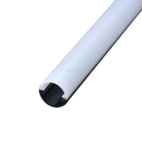 Luminaire fluorescent personnalisé en polycarbonate t5 tube diffuseur led bande lumineuse diffuseur rond couverture étanche