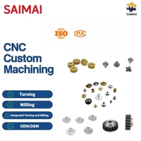Factory Direct Sales OEM/ODM Turning Milling Hardware Brass Gears Stainless Steel CNC Custom Machining Watch Parts Metal Service