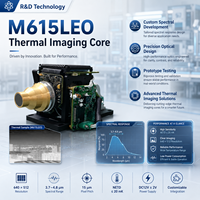 Noyau de caméra MWIR refroidi M615LEO 640 x 512 pour intégration d'imagerie thermique OEM