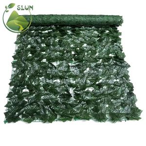 Valla de <span class=keywords><strong>malla</strong></span> de <span class=keywords><strong>hiedra</strong></span> <span class=keywords><strong>artificial</strong></span>, hojas de <span class=keywords><strong>Seto</strong></span> verde, valla de Panel de follaje, valla de simulación de <span class=keywords><strong>hiedra</strong></span> para decoración de jardín - Product Image 5