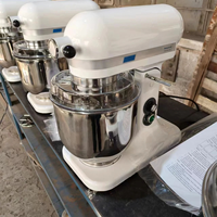 Robot pâtissier multifonctionnel professionnel électrique avec bol en acier inoxydable de 7 L pour gâteaux et œufs