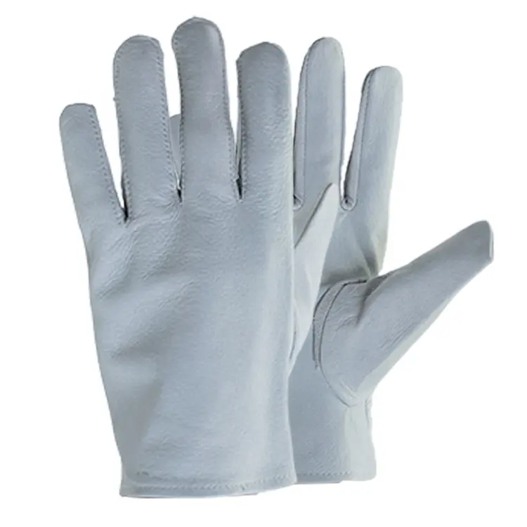 IndustrialPigskin Deerskin soft white leather Sheepskin Leather goat leather Working Safety Protective Gloves