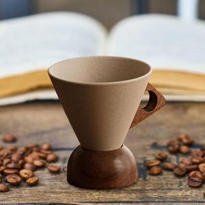 Ensemble de tasses à café en céramique vintage en gros – Design élégant pour usage domestique, tasse personnelle avec soucoupe pour femme - Product Image 2