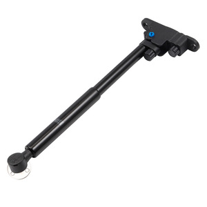 Charnière à ressort à gaz pour porte de meuble, avec amortissement bidirectionnel, montage en surface, fonctionnement silencieux - Product Image 1