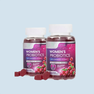Oem nhãn hiệu riêng Vegan Cranberry của phụ nữ Probiotic Gummies/phụ nữ của Probiotic bổ sung - Product Image 1
