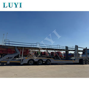 Remolque de Camión LUYI de 3 <span class=keywords><strong>Ejes</strong></span> y 17 Metros con Certificación OTTC, Transportador de 6/8/10 Unidades <span class=keywords><strong>para</strong></span> el Mercado de Rusia y Asia Central - Product Image 4