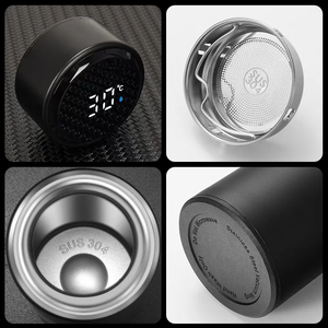 Ailingalaxy, botella de agua inteligente de acero inoxidable de 500ml, pantalla LED de temperatura, recordatorio inteligente de viaje, termo, taza, frasco de vacío - Product Image 4