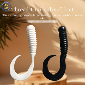 Señuelo blando de cola rizada grande de 28 cm y 225 g, cebo de fondo para pesca en barco, pesca en roca, aparejos de pesca en agua salada - Product Image 2