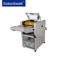 Laminateur à rouleaux chauffé entièrement automatique industriel COLORDOWELL AM-390B pour le traitement du papier A3/A4
