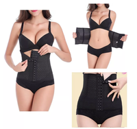 Corset amincissant respirant pour femme, gaine de maintien ventre plat et de formation corporelle
