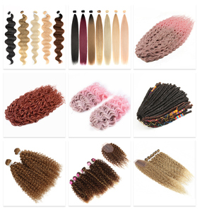 Extensiones de Pelo Sintético para Trenzas de Ganchillo Estilo Twist Rizado Profundo Mini, Extralargas de 18 a 30 Pulgadas y de 100 a 300g - Product Image 5