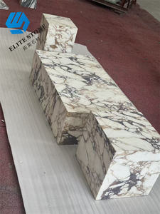 Marbre italien de luxe Calacatta Viola pour plateau de table basse et table à thé et <span class=keywords><strong>banc</strong></span> en marbre Calacatta Viola - Product Image 6