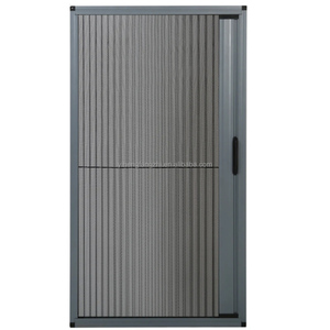 Hot Sales European Style Folding Insect <strong>Screen</strong> Door/pleated Mesh <strong>Screen</strong> Door/retractable Window Net - Product Image 2