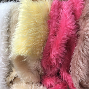 Vải Lông Cừu Nhung Lông Cuộn Dày Lông Giả Tùy Chỉnh Màu Trơn 3Cm - Product Image 4