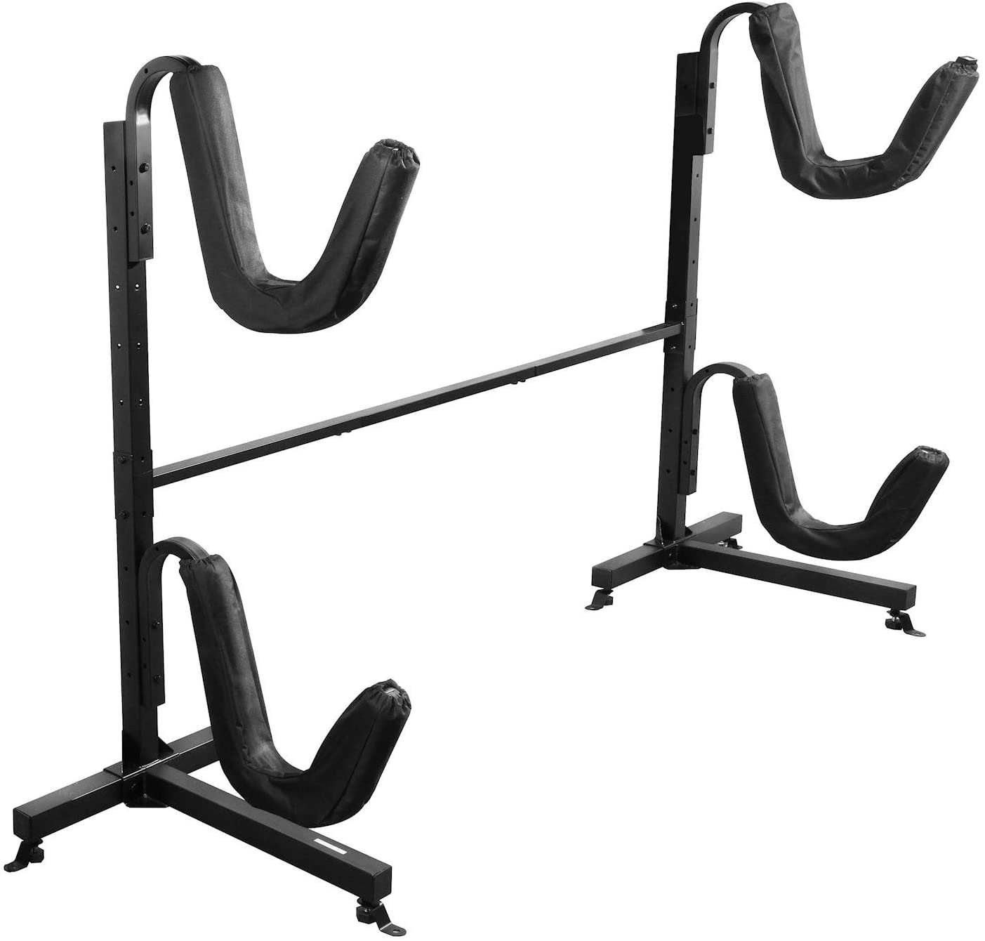 Отдельно стоящая сверхмощная стойка для Каяка металлическая двухслойная стойка для хранения Каяка из стали