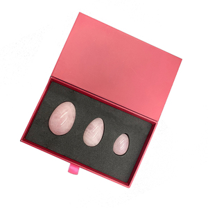 Alta calidad <span class=keywords><strong>nefrita</strong></span> 3 pcs conjunto <span class=keywords><strong>Jade</strong></span> Yoni huevos con instrucciones y una caja perforado para mujeres regalos - Product Image 6