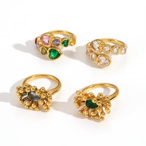 ألعاب نارية فنية براقة مستوحاة من الزمرد مدمجة 18K وبيان الحزب - Product Image 4