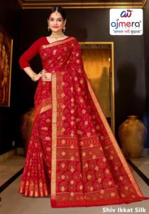 Sari en coton imprimé Ajmera, élégant, traditionnel, doux, stylé, ethnique, pour les occasions spéciales, séchage rapide, tenue pour femmes - Product Image 2