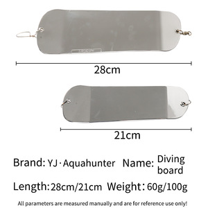 Señuelo de Pesca Flotante de Plástico de 11 Pulgadas para Pesca en Agua Salada, Accesorios para Señuelos de Pesca en Agua Media - Product Image 5