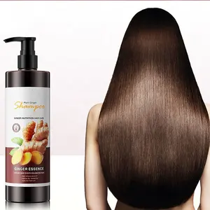 Shampoo per la crescita dei capelli allo zenzero sfuso biologico puro al 100% con etichetta privata