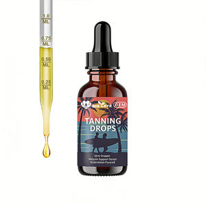 Gotas Bronceadoras 60ml Sabor Sandía con Aceite de Semilla de Jojoba, Aloe Vera, Escualano y Glicerina, Favorecen la Producción de Melanina, Fabricante Original OEM - Product Image 6