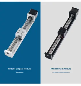 KHMOS منصة انزلاقية بمسار حلزوني ميكروي شبه شبه منحرف HMS30، وحدة توجيه خطية صغيرة قابلة للرفع CNC، وحدة خطية - Product Image 4