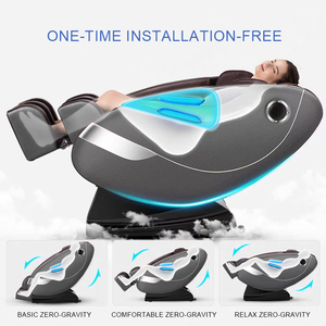 Chaise de massage 4D à bascule moderne en cuir PU en forme d'œuf 5D 8D avec télécommande Bluetooth pour salon, directement de l'usine - Product Image 5