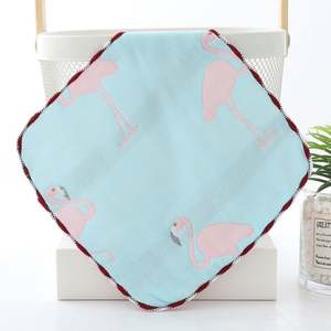 25*25cm Square <b>Baby</b> Body Towel <b>Muslin</b> Burp <b>Cloth</b> Cute Kids Cartoon Hand Towel Gauze Handkerchief Bibs <b>Cloth</b> - Product Image 6