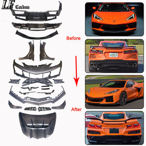 Kits de carrosserie pour <span class=keywords><strong>Chevrolet</strong></span> <span class=keywords><strong>Corvette</strong></span> C8 Z06 2023-2024 : Pare-chocs avant et arrière, diffuseur, capot en fibre de carbone, élargisseurs d'ailes - Product Image 1