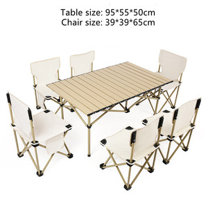 Besoins en plein air expérience polyvalente salle à manger parfaite barbecue fête Portable <span class=keywords><strong>pliable</strong></span> pliant Camping pique-nique <span class=keywords><strong>Table</strong></span> chaise ensemble - Product Image 5
