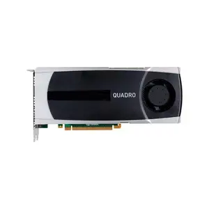 بطاقة فيديو محطة عمل اكسبريس Quadro 6GB GDDR5 DVI 2 DisplayPort PCI-Express