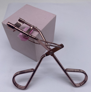 Lông Mi Curler Tweezer Curling Lông Mi Clip Mỹ Phẩm Công Cụ Carbon Thép Điện Màu Hồng Đôi Dòng Lông Mi Curler Với Lược - Product Image 6