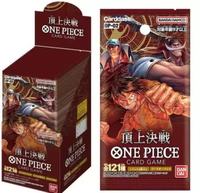 Grosir Kartu Anime One Piece TCG Jepang OP02 Top Battle Opcg OP 01-11 Cake Island ONE Pieced Card Game Mainan Anak 2025