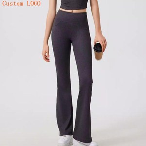 Produttori di set sportivi da ragazza, top corto a maniche corte con <span class=keywords><strong>leggings</strong></span> a vita alta imbottiti, set di abbigliamento sportivo, <span class=keywords><strong>leggings</strong></span> da yoga a vita alta - Product Image 1