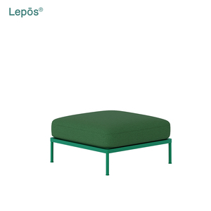 Conjunto de Sofás Modulares para Exterior em Alumínio Durável com Design Moderno e Almofadas Grossas para Jardim, Pátio e Casa de Campo - Product Image 4