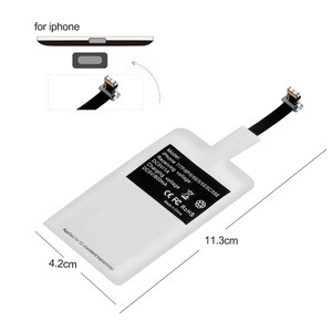 Nhanh Chóng Không Dây Sạc Receiver Đối Với <span class=keywords><strong>iPhone</strong></span> 7 6S Cộng Với 5S Micro USB Phổ Sạc Huawei Xiaomi - Product Image 4