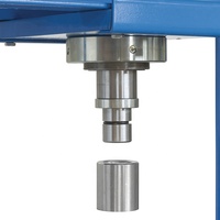 Presse d'atelier hydraulique 30T de haute qualité avec double pompe et manomètre