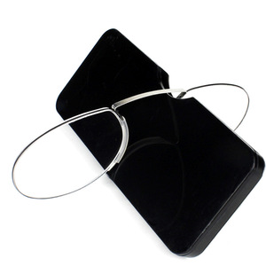 <span class=keywords><strong>Gafas</strong></span> <span class=keywords><strong>de</strong></span> <span class=keywords><strong>Lectura</strong></span> <span class=keywords><strong>Sin</strong></span> <span class=keywords><strong>Montura</strong></span> Delgadas para Hombre y Mujer en Azul, Rojo y Marrón con Mini Estuche para Teléfono Móvil, Venta al Por Mayor - Product Image 1