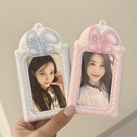 Nouveau Porte-cartes photo créatif en PVC au design de dessin animé 2026 pour cartes de merchandising Kpop – Prise en charge de la personnalisation pour votre propre design
