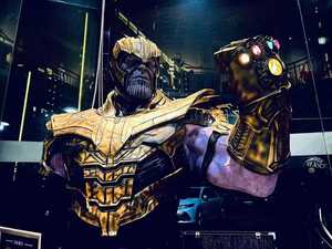 Statue de buste Thanos grandeur nature en résine de haute qualité, sculpture en fibre de verre pour la maison, figurine Thanos <span class=keywords><strong>Marvel</strong></span> - Product Image 1